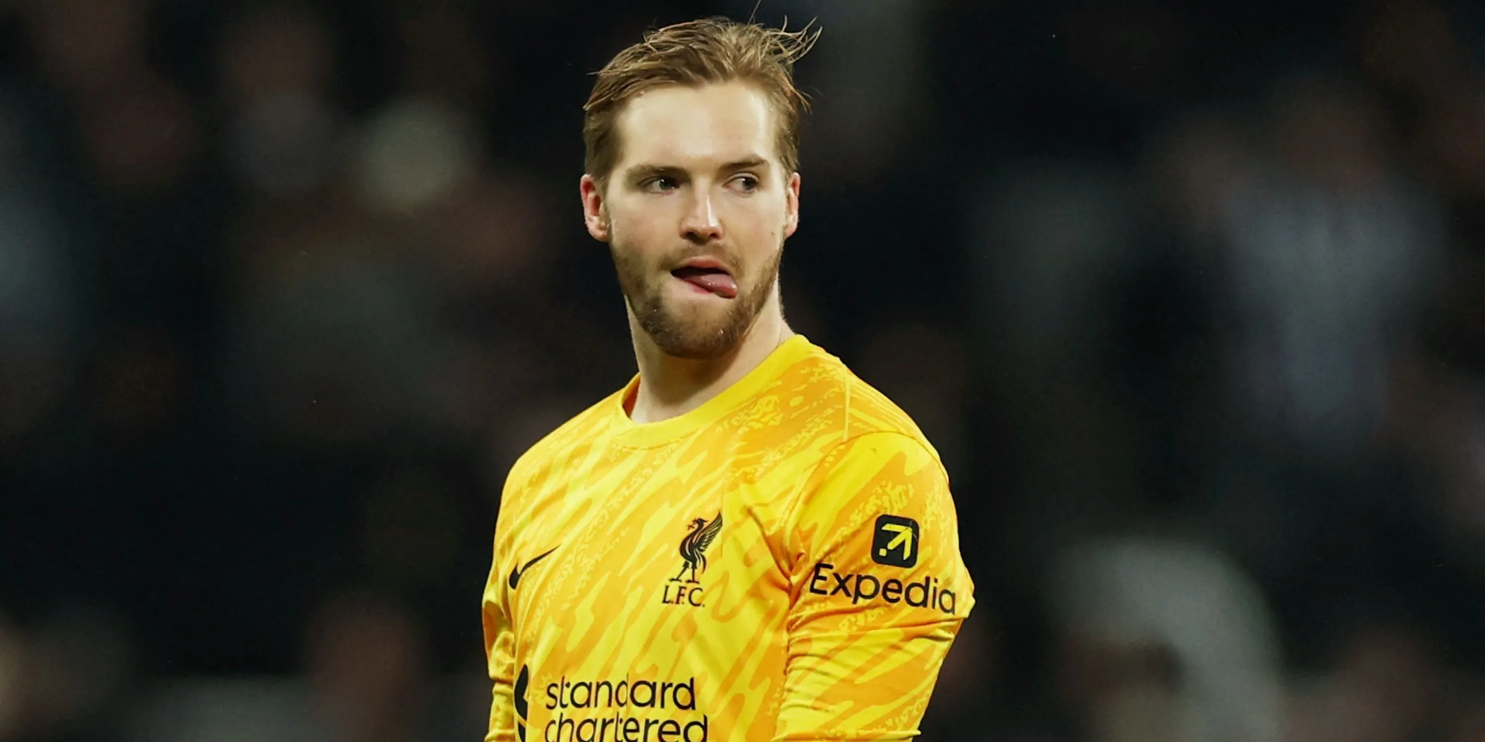Caoimhin Kelleher, thủ môn Liverpool được Aston Villa nhắm thay thế Emi Martinez