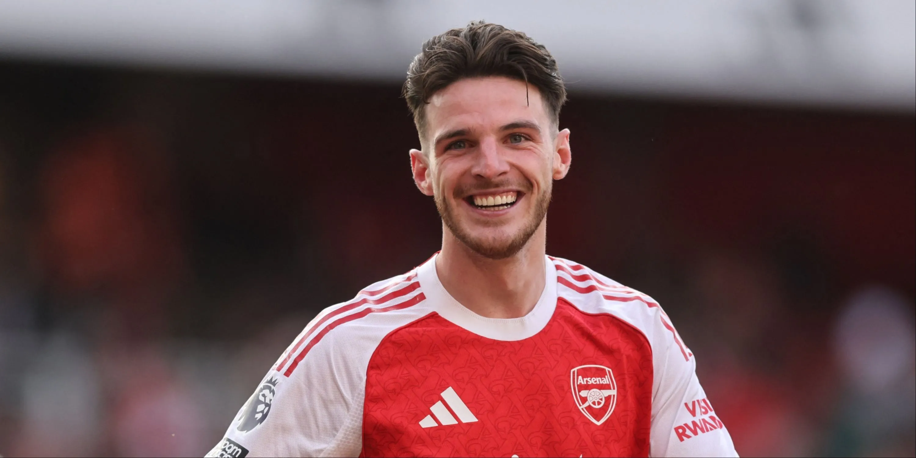 Declan Rice thi đấu cho Arsenal