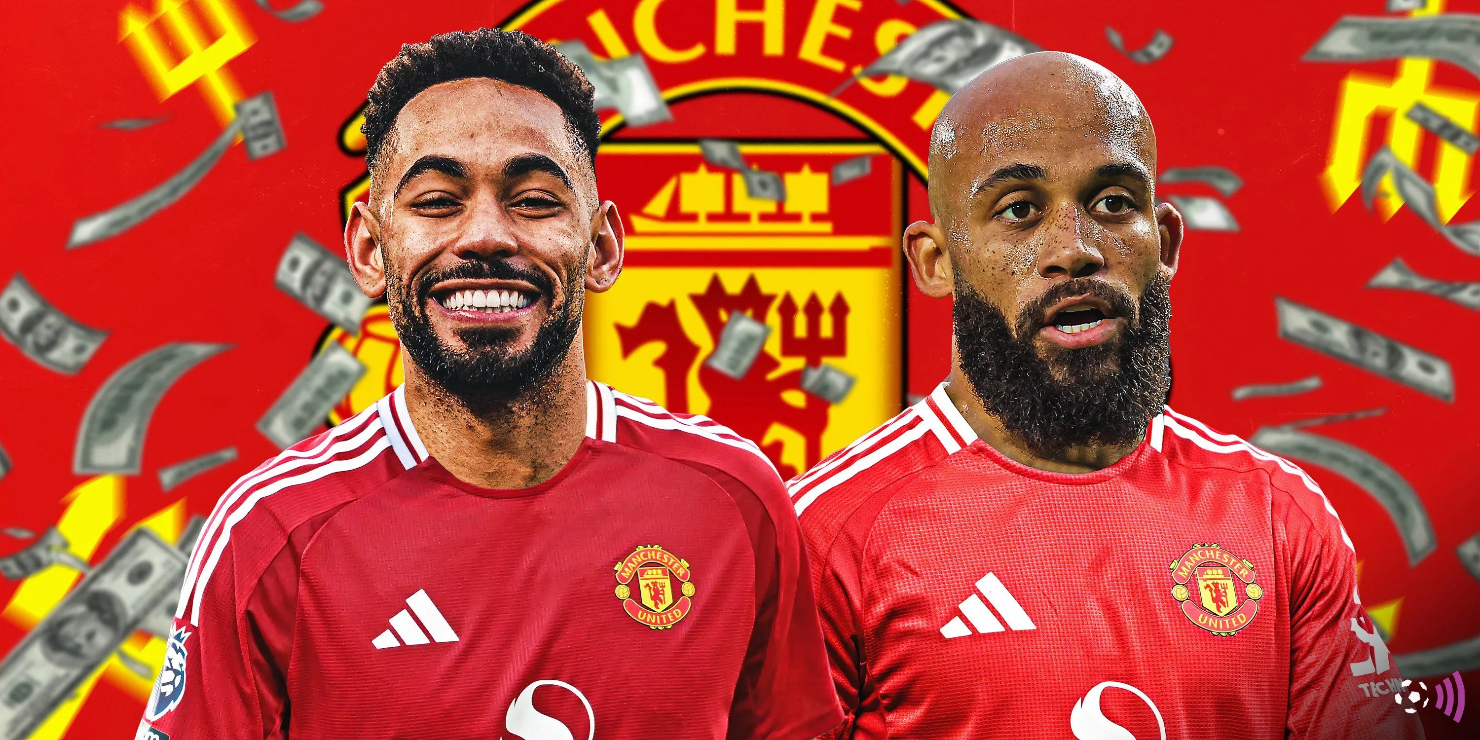 Hình ảnh kết hợp Manchester United, Cunha và Mbeumo