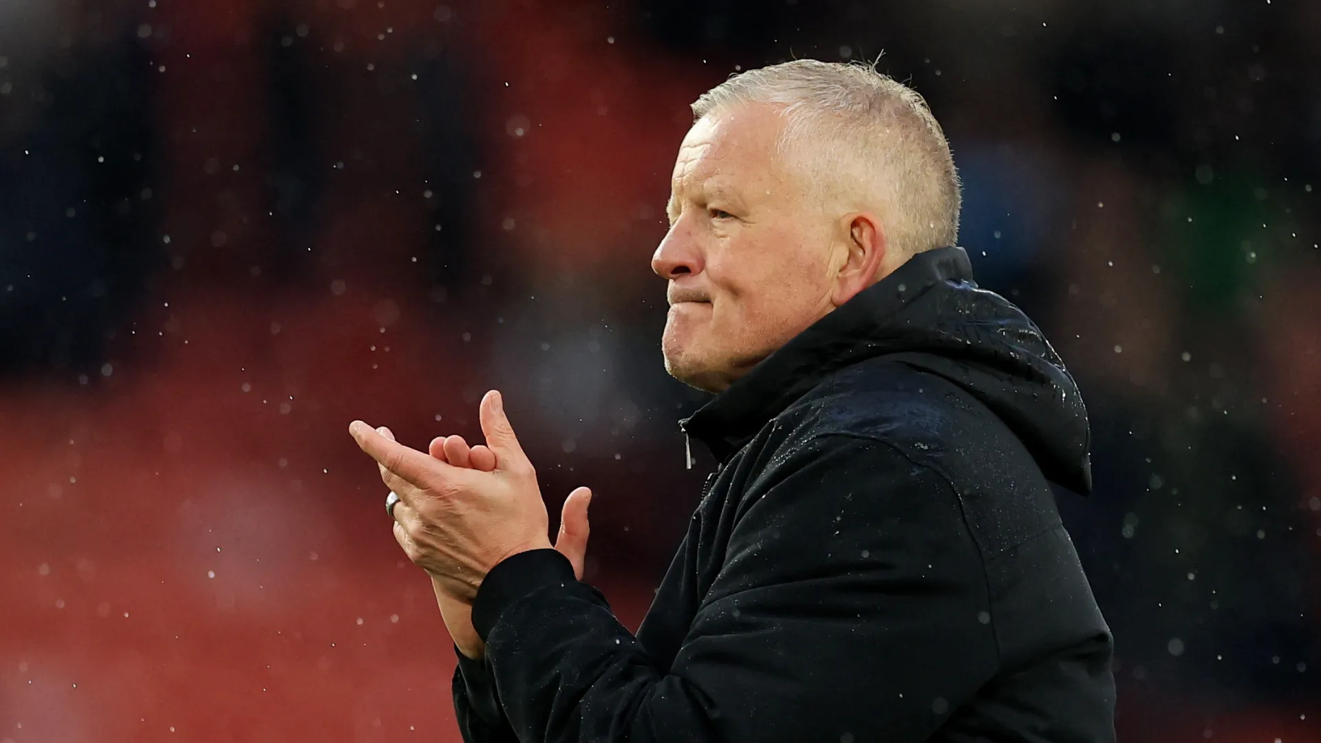 HLV Chris Wilder ăn mừng sau chiến thắng của Sheffield United