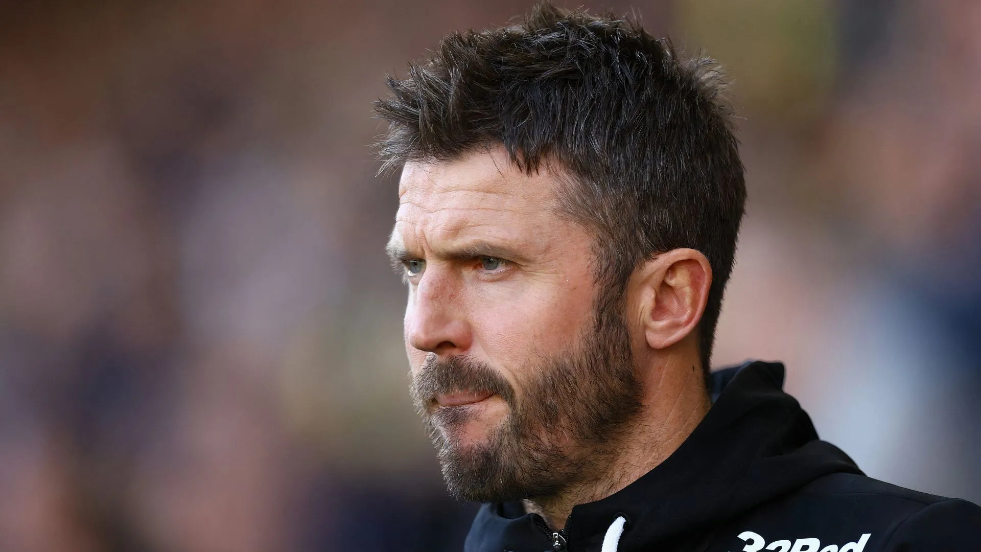 Huấn luyện viên Michael Carrick chỉ đạo trận đấu của Middlesbrough tại giải Championship