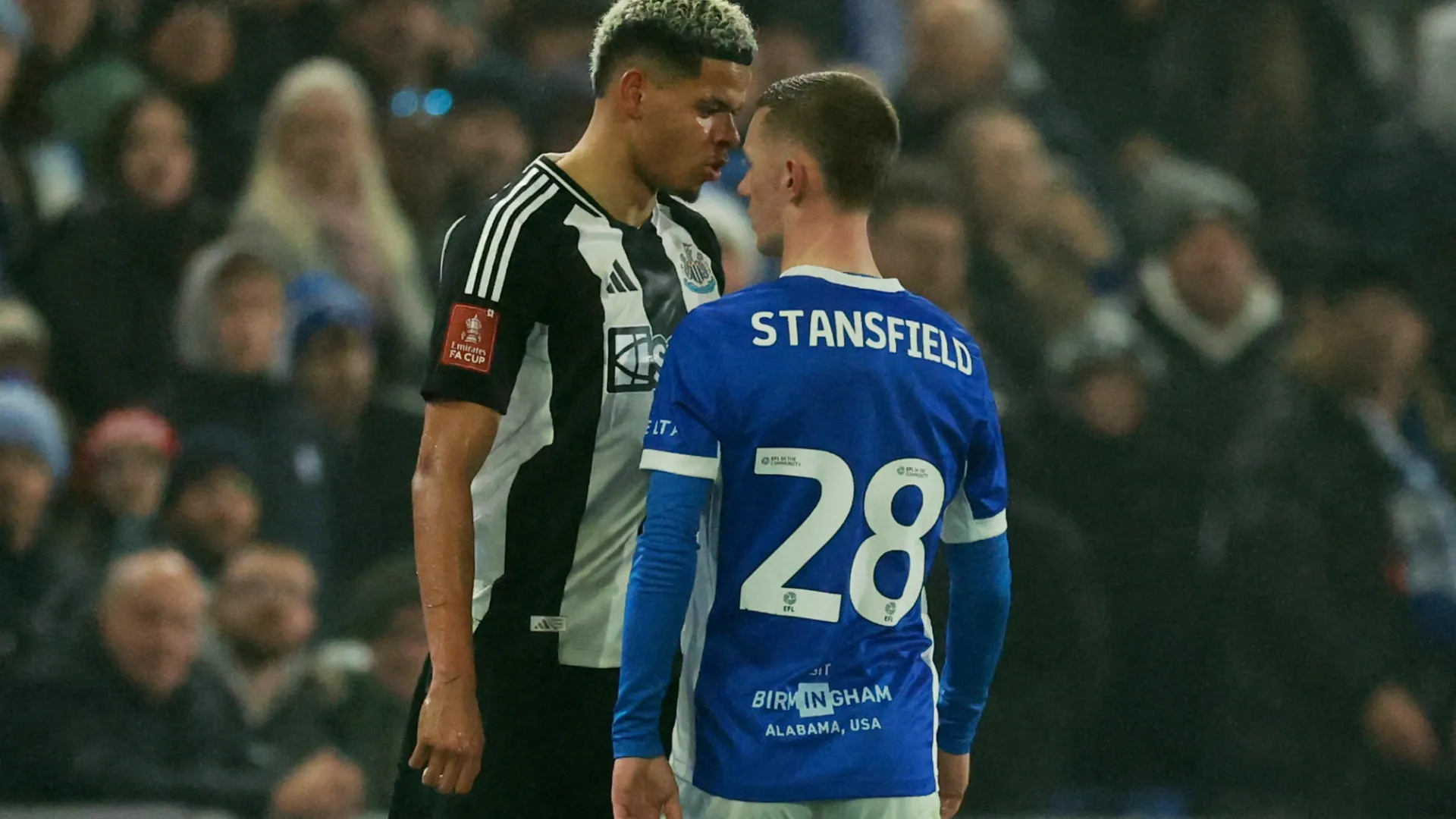 Jay Stansfield, tiền đạo Birmingham City được kỳ vọng ghi bàn tại Championship