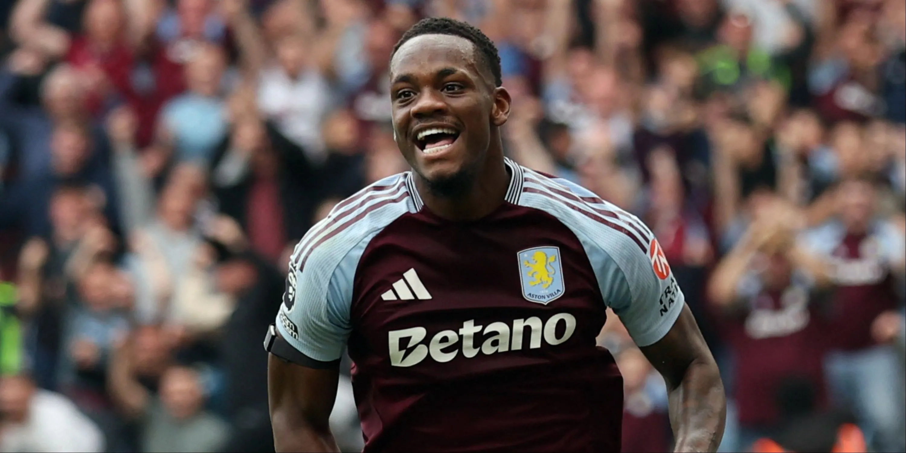 Tiền đạo Jhon Duran của Aston Villa trong một trận đấu tại Premier League