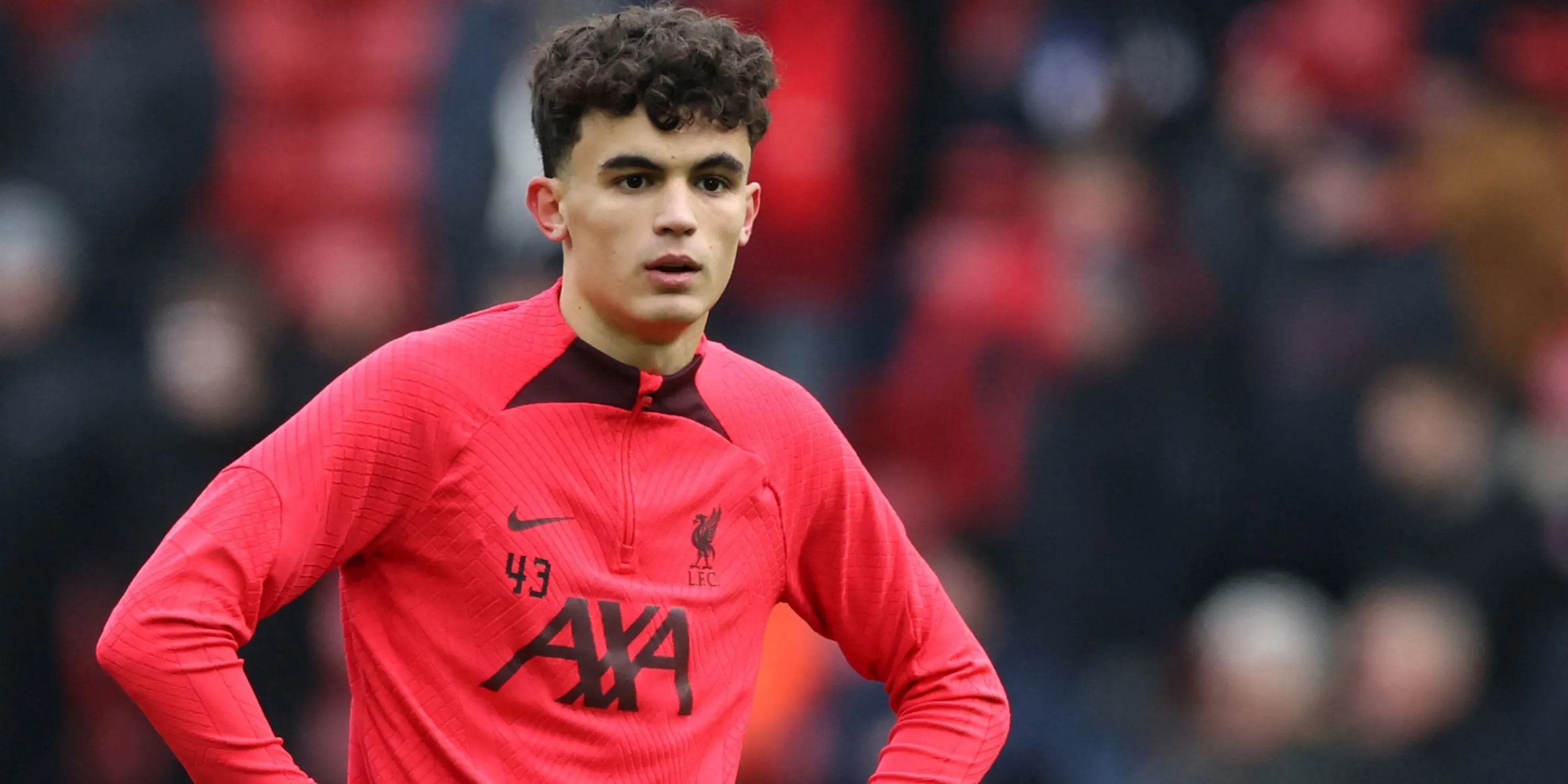 Tiền vệ Stefan Bajcetic của Liverpool, một lựa chọn bất ngờ cho vị trí hậu vệ phải dưới thời Arne Slot