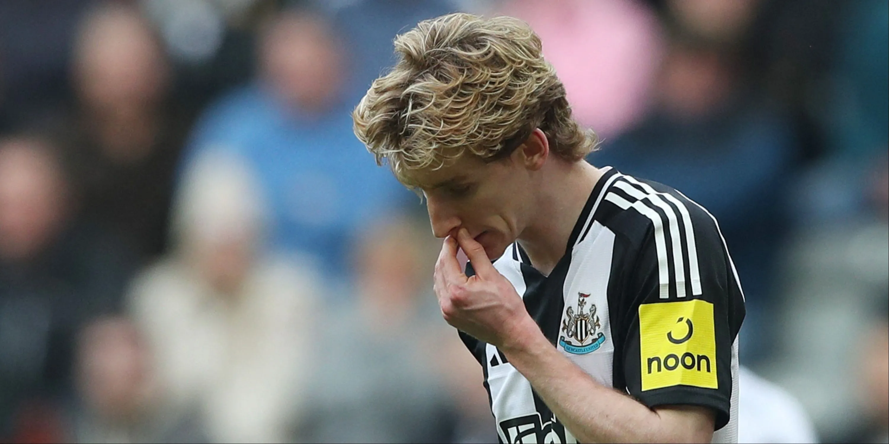 Anthony Gordon trong màu áo Newcastle United