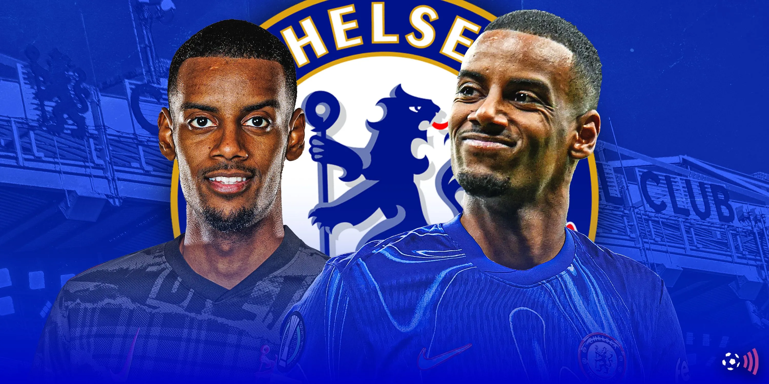 Hình ảnh liên quan đến chuyển nhượng Chelsea và so sánh với Alexander Isak