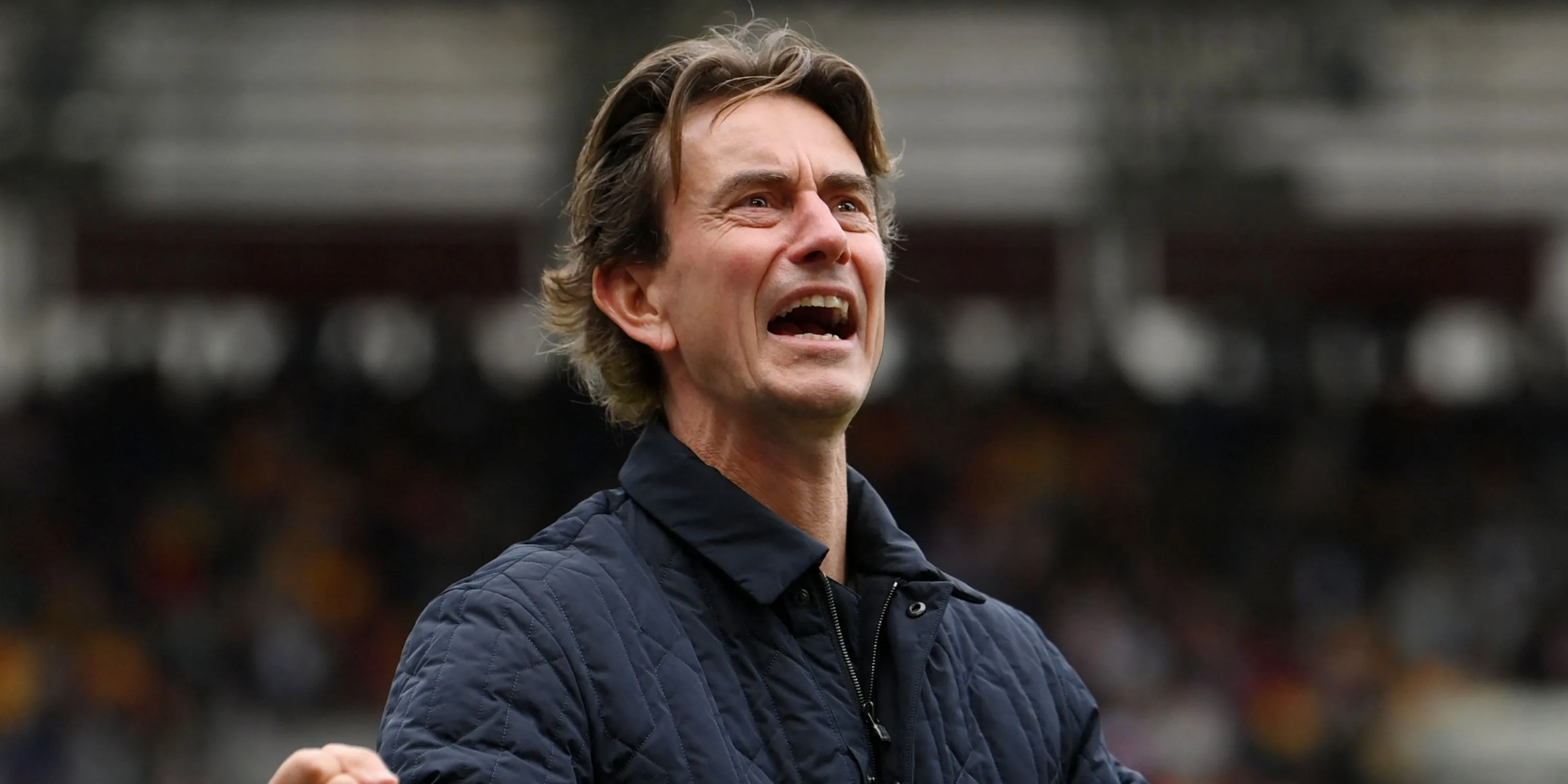HLV Thomas Frank trong màu áo Tottenham Premier League