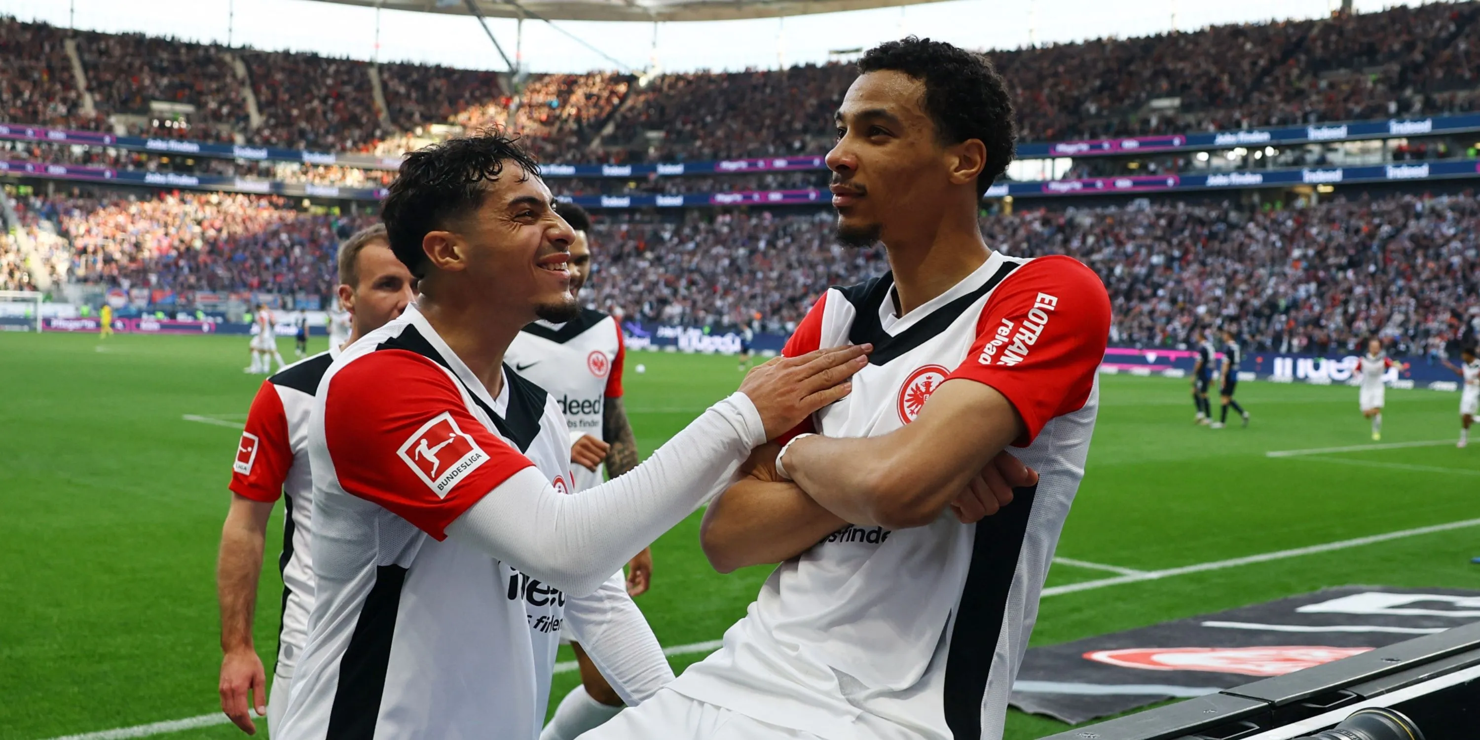 Hugo Ekitike, tiền đạo của Eintracht Frankfurt đang được Manchester United quan tâm
