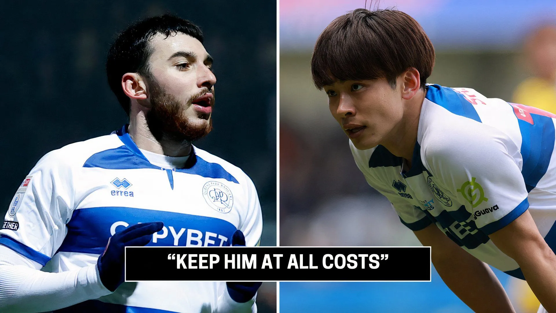 Koki Saito và đồng đội Ilias Chair tại QPR