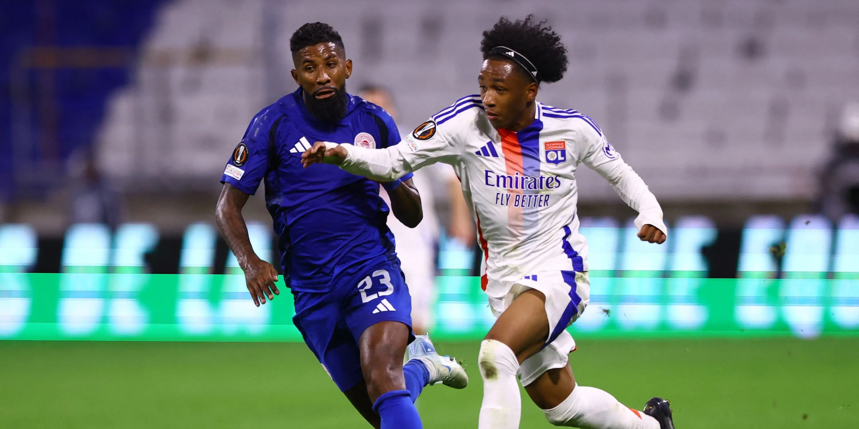 Malick Fofana trong màu áo Lyon