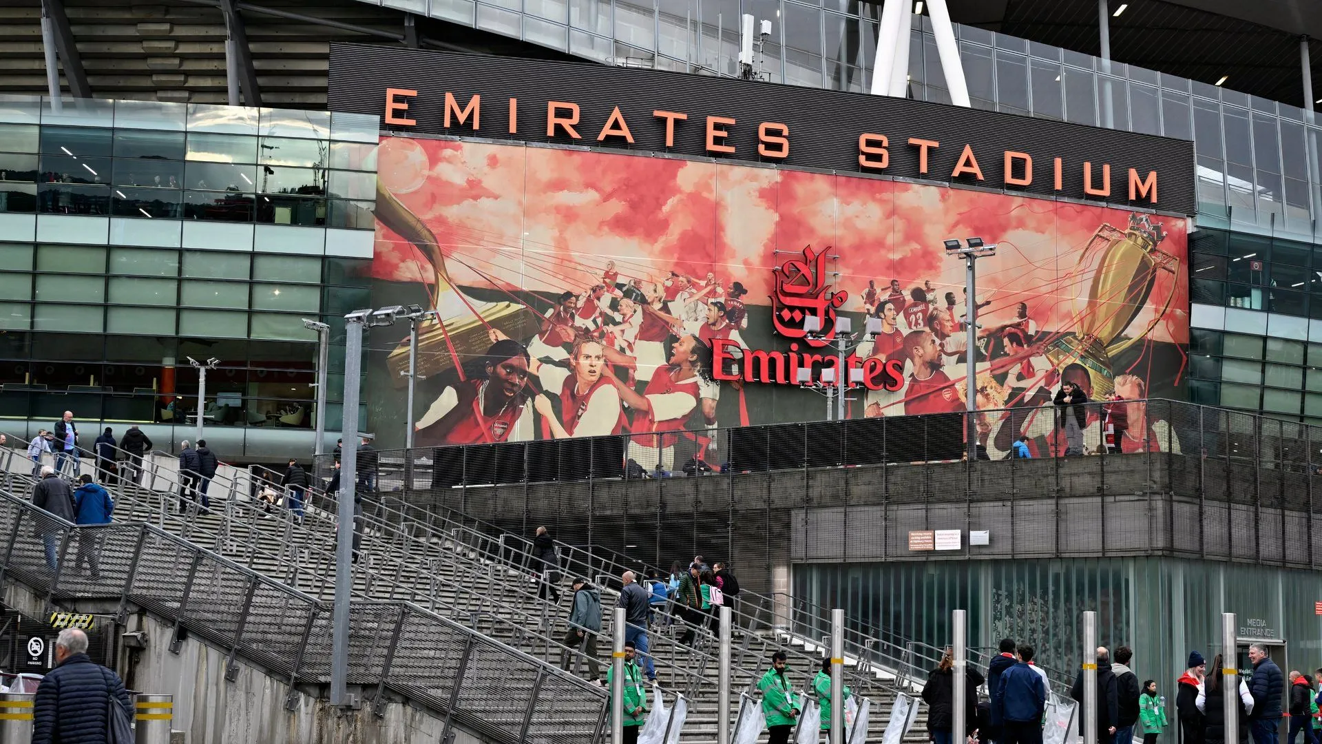 Sân vận động Emirates, sân nhà của Arsenal, câu lạc bộ đang muốn chiêu mộ Igor Tyjon từ Blackburn Rovers