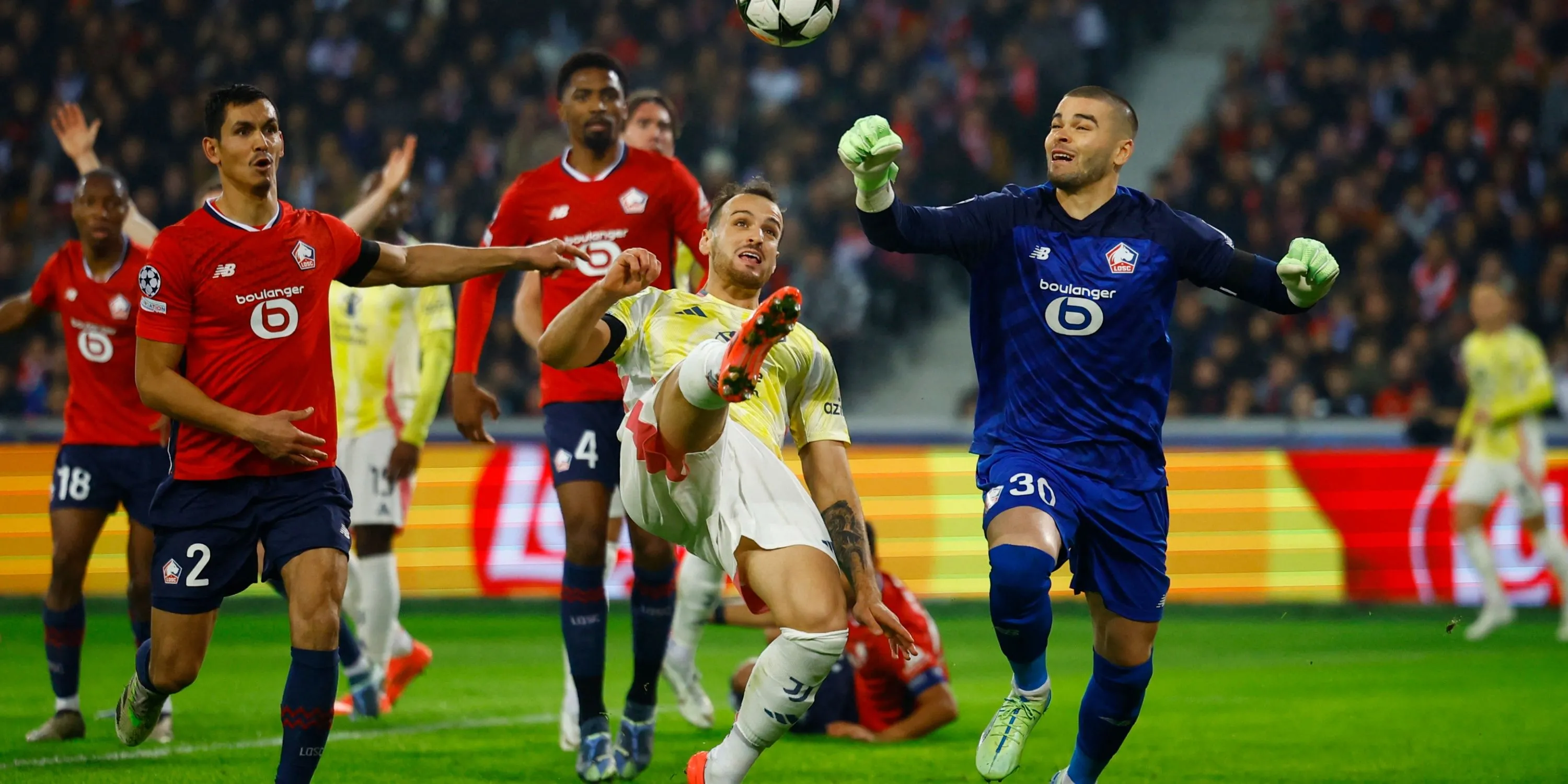 Thủ môn Lucas Chevalier của Lille, mục tiêu chuyển nhượng tiềm năng cho Aston Villa