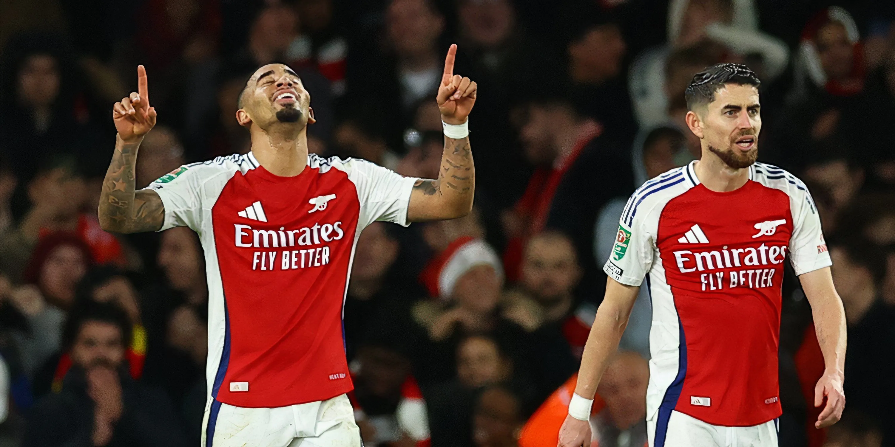 Tiền đạo Gabriel Jesus của Arsenal trong một trận đấu tại Premier League.
