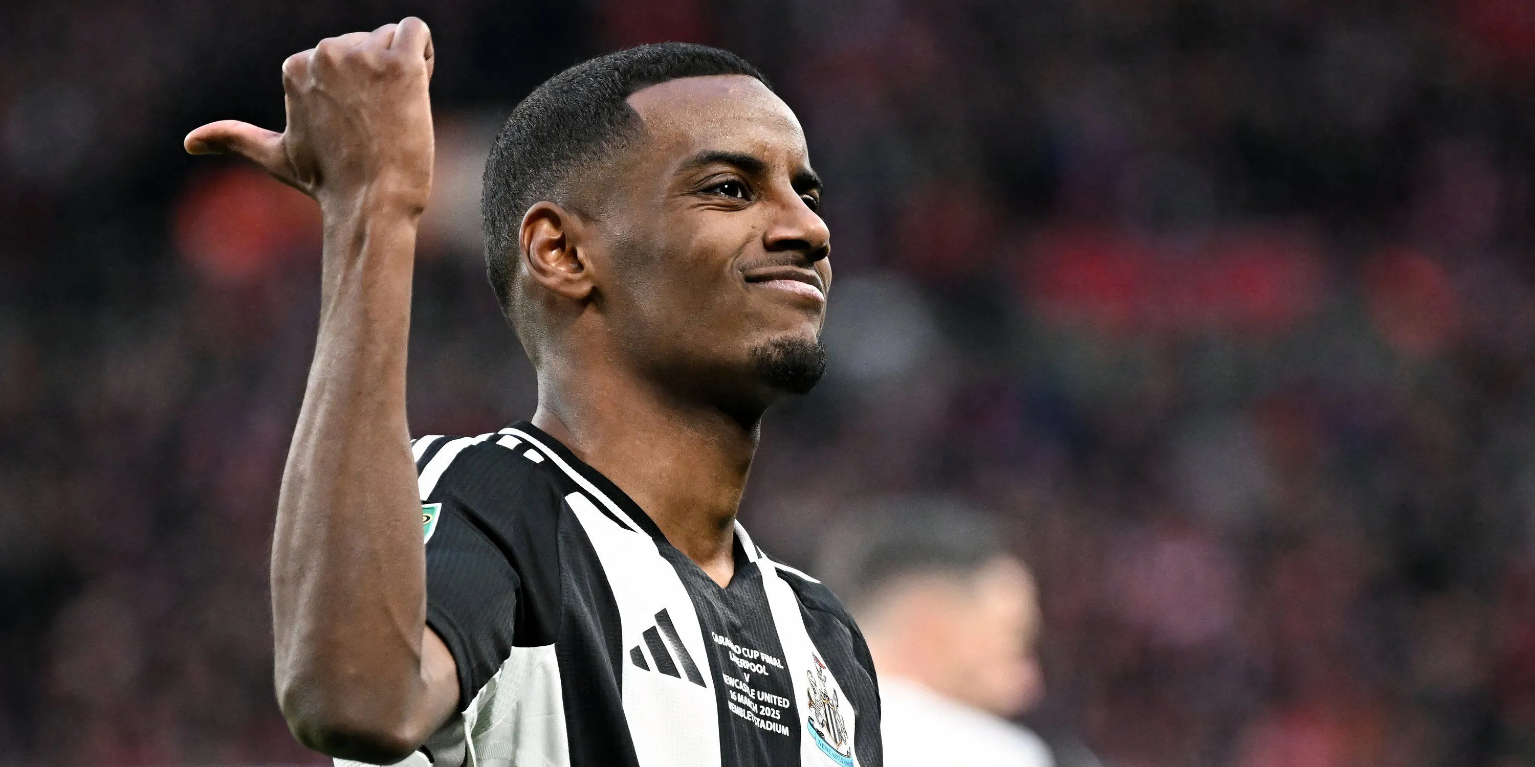 Alexander Isak trong màu áo Newcastle United tại Premier League