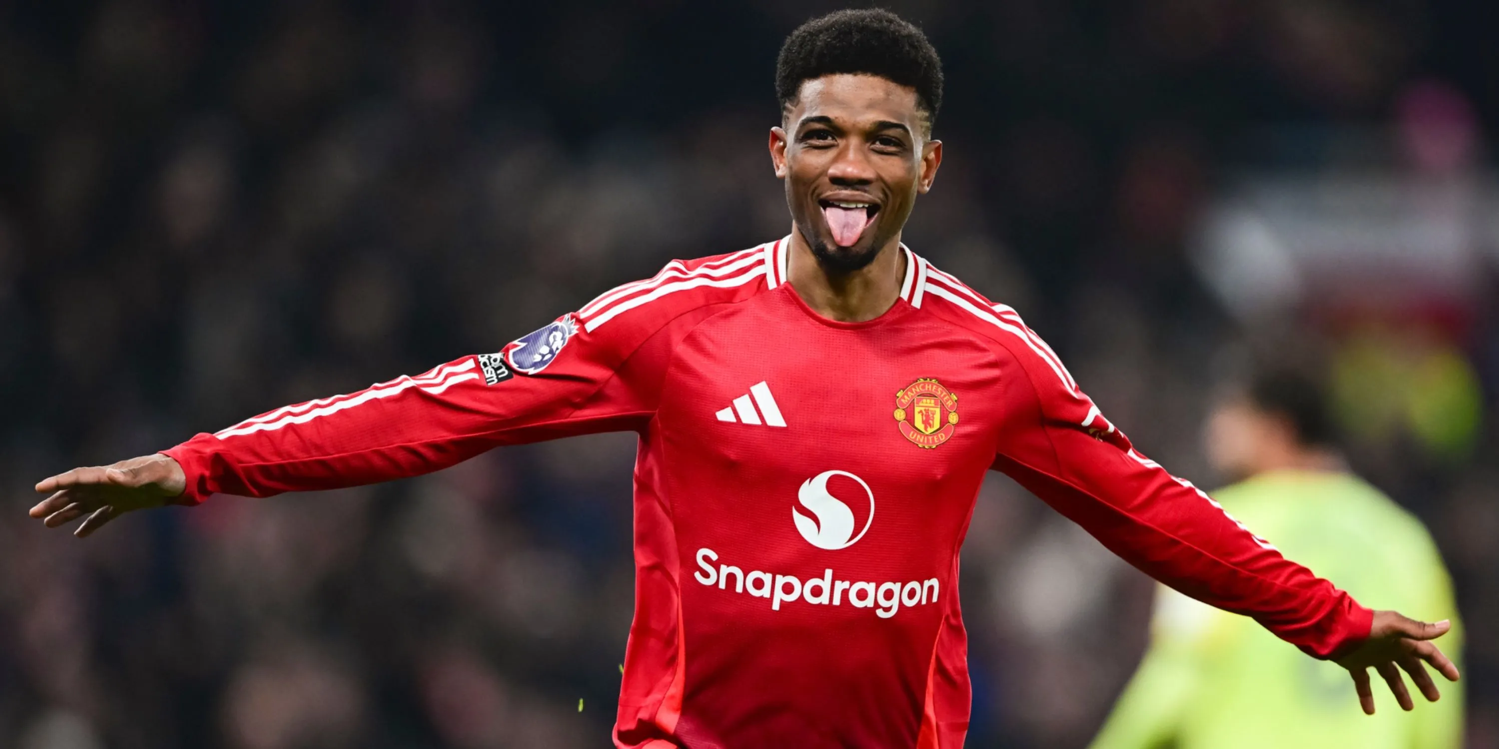 Amad Diallo với nụ cười chiến thắng, ngôi sao trẻ của Manchester United sẵn sàng tỏa sáng sau khi Marcus Rashford ra đi