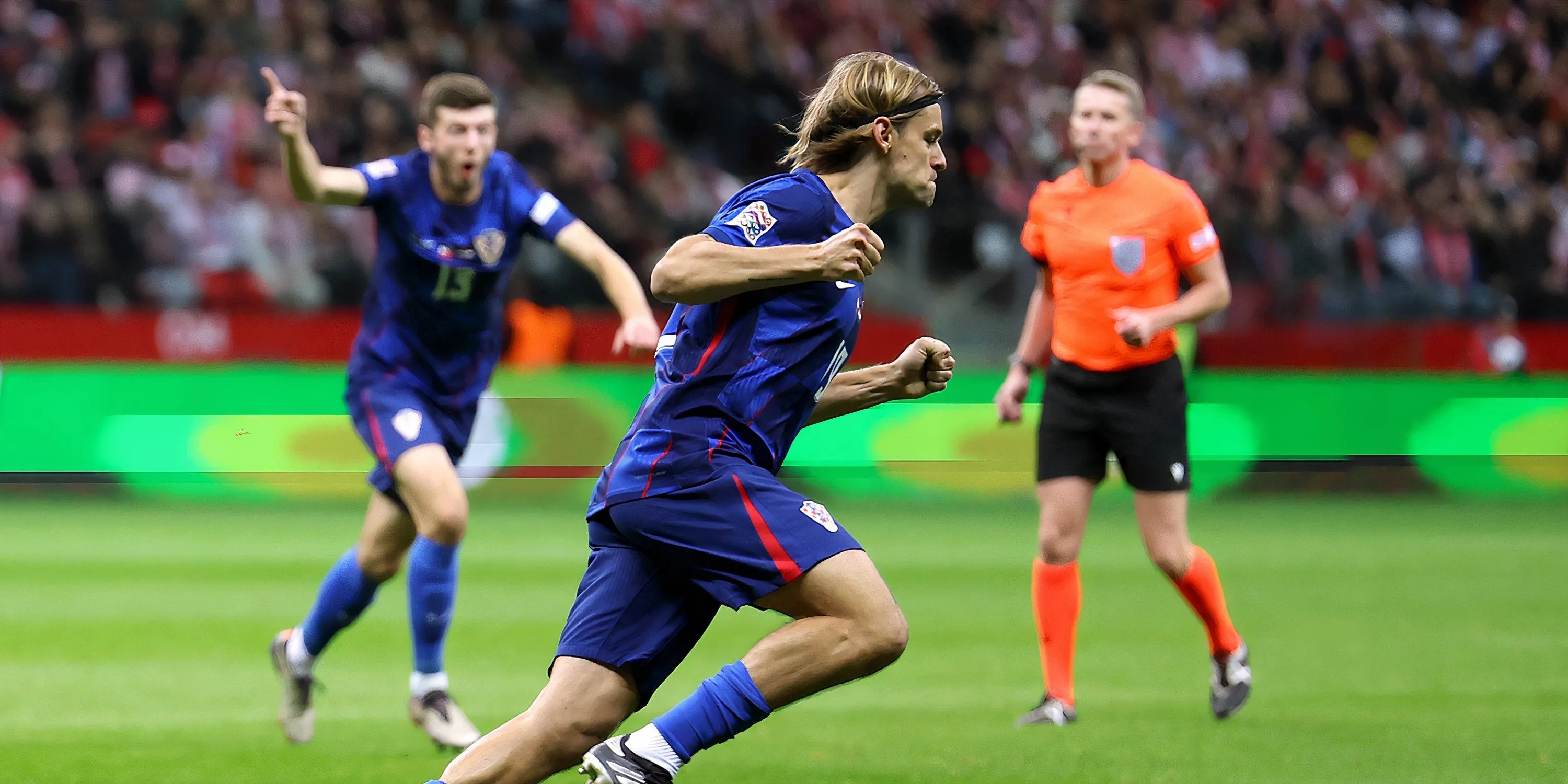 Borna Sosa, hậu vệ người Croatia chuẩn bị gia nhập Crystal Palace