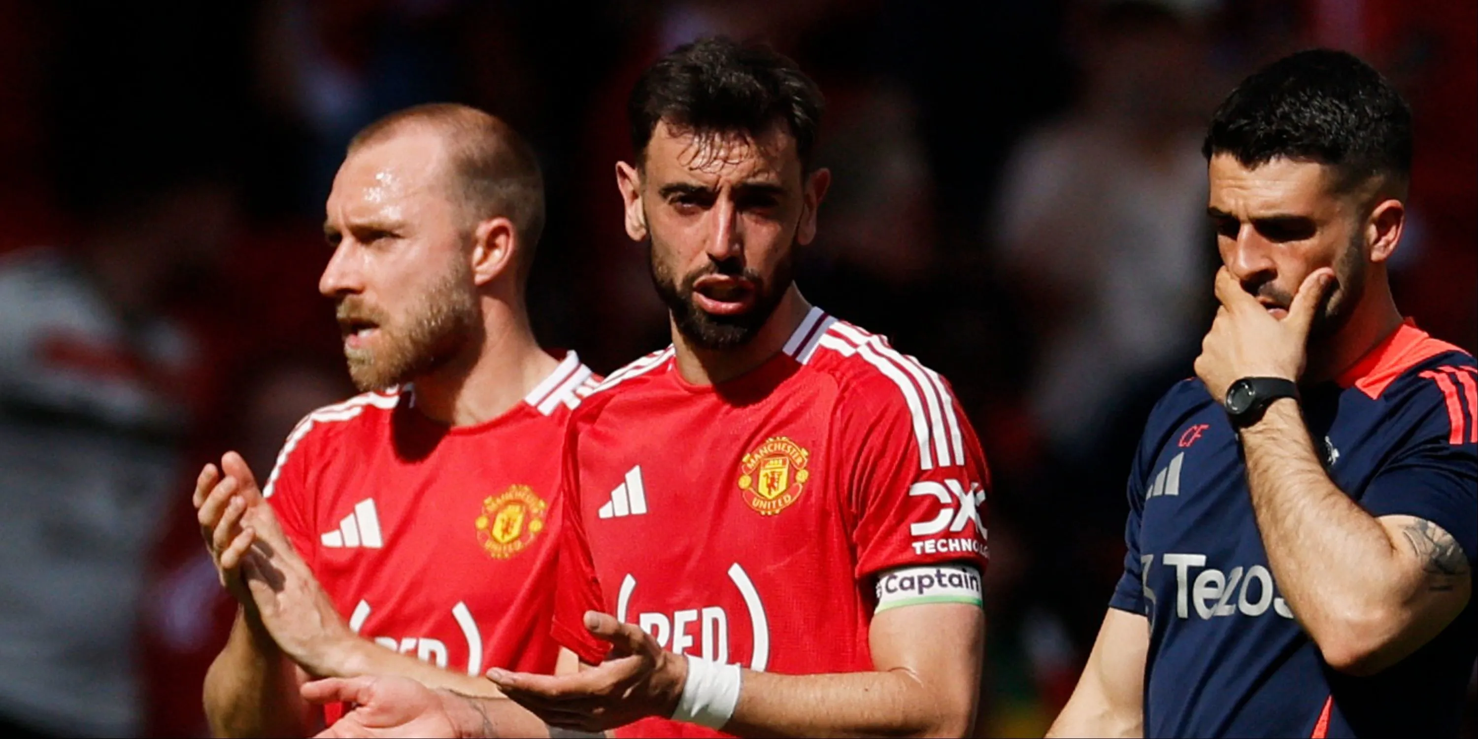 Bruno Fernandes trong màu áo Manchester United