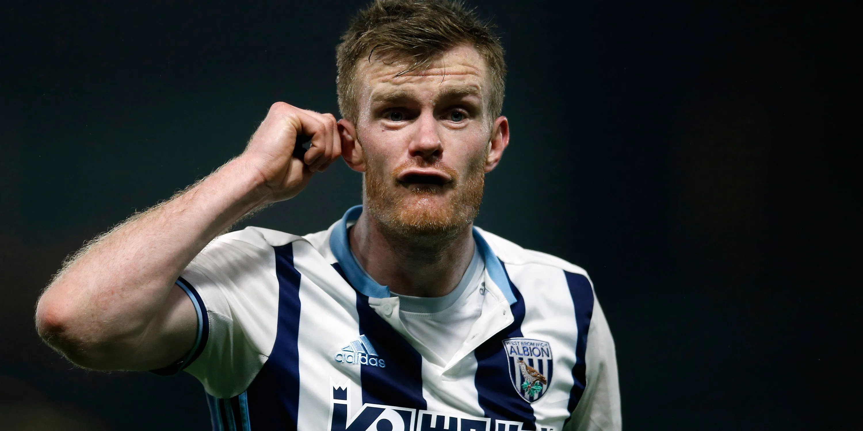Chris Brunt, cầu thủ đa năng và thủ lĩnh thầm lặng của West Bromwich Albion.