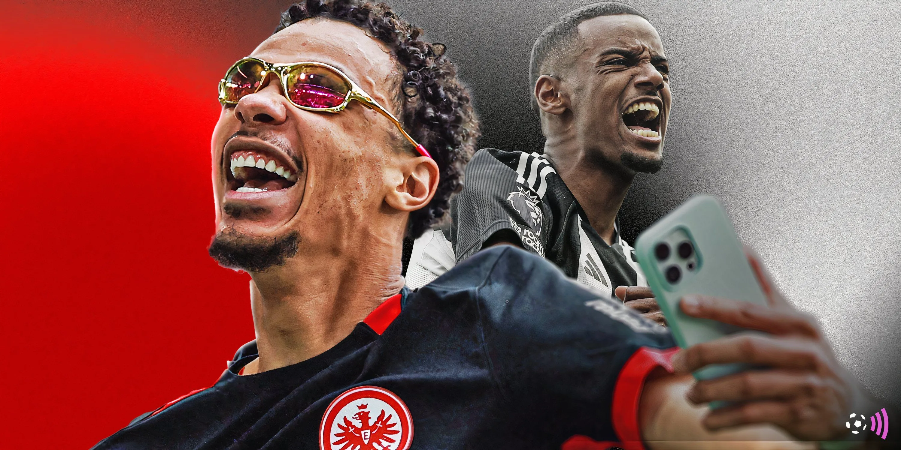 Hai tiền đạo Alexander Isak và Hugo Ekitike, những mục tiêu có thể bổ sung sức mạnh hàng công Liverpool