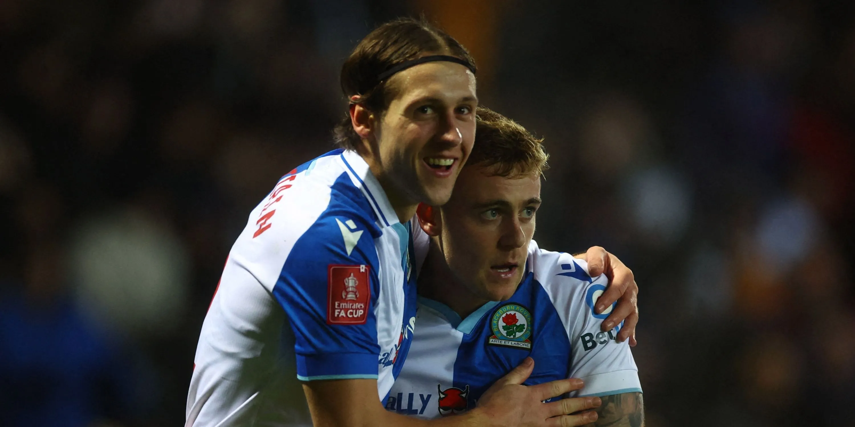 Hậu vệ cánh Callum Brittain của Blackburn Rovers, mục tiêu của Derby County