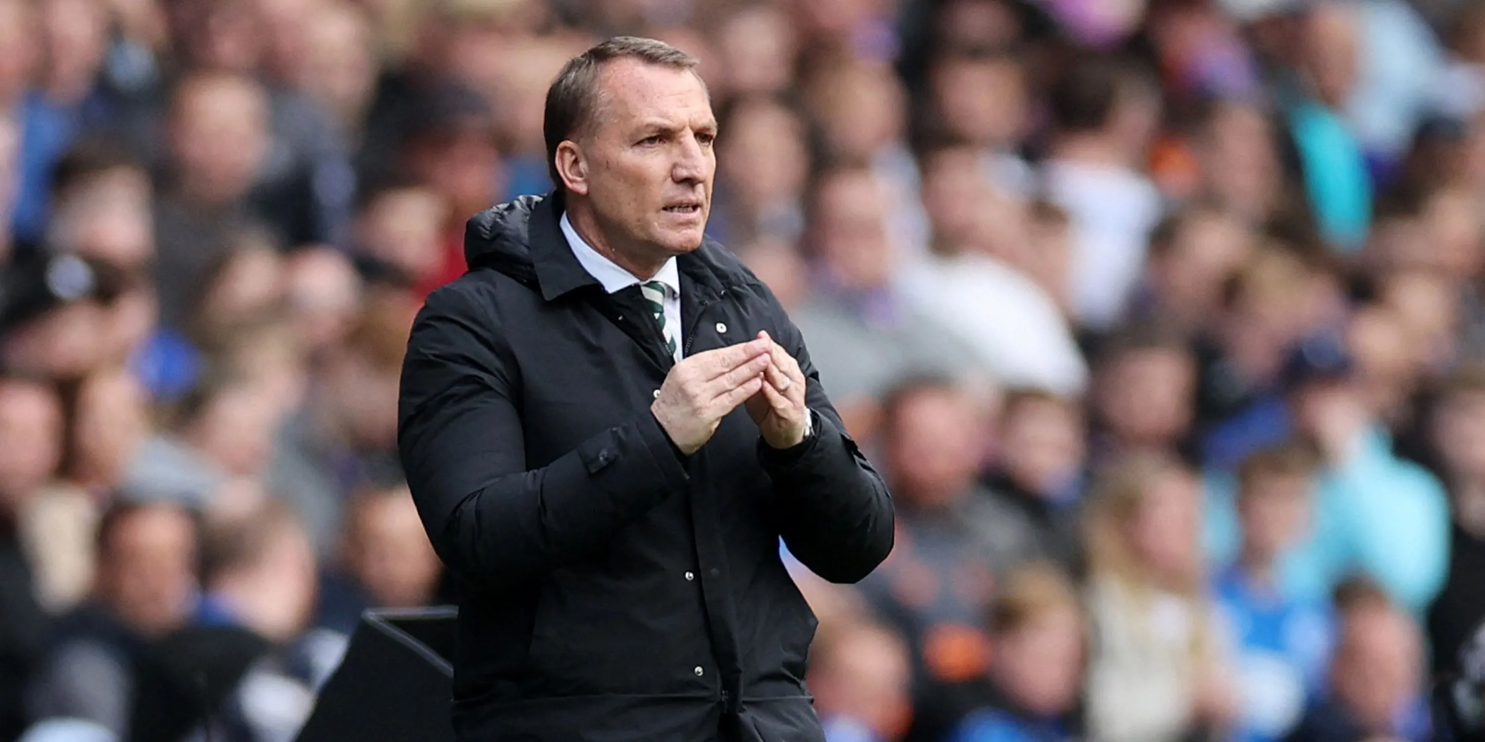 Huấn luyện viên Brendan Rodgers của Celtic.