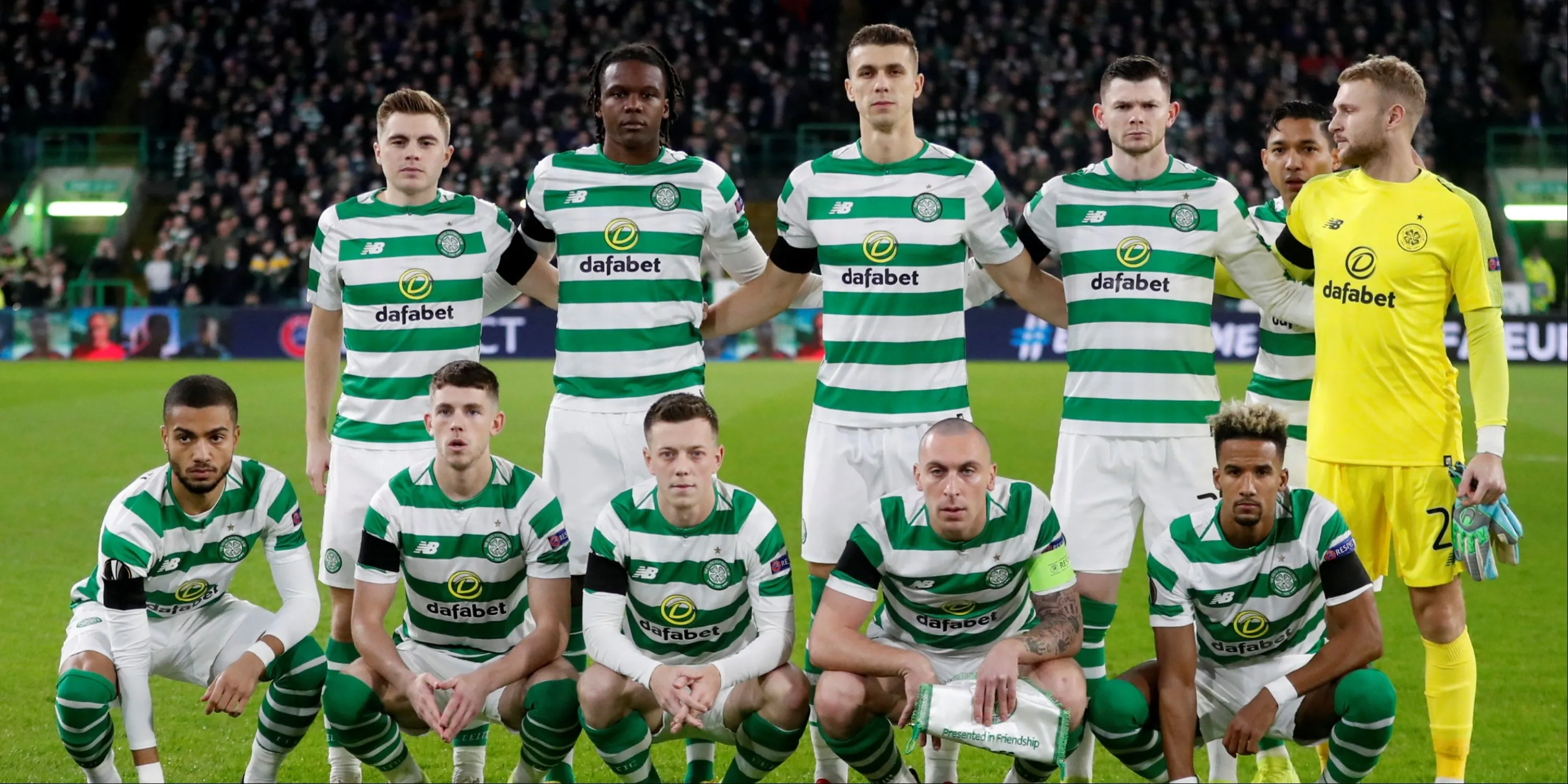 Huyền thoại Scott Brown (trái) cùng các đồng đội cũ tại Celtic, minh chứng cho sự thành công từ những bản hợp đồng nội địa