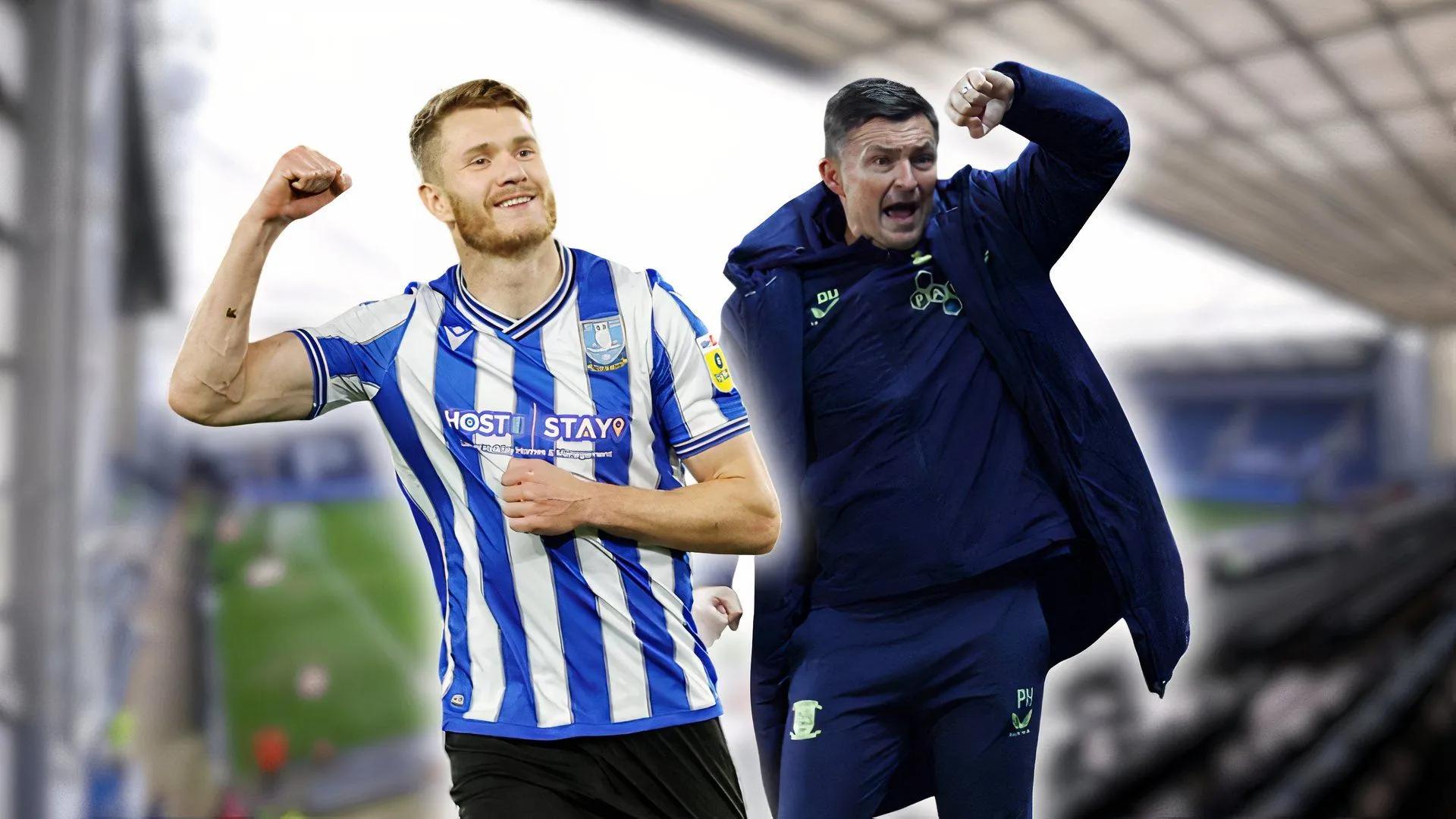 Tiền đạo Michael Smith của Sheffield Wednesday, người đã rời đội bóng.