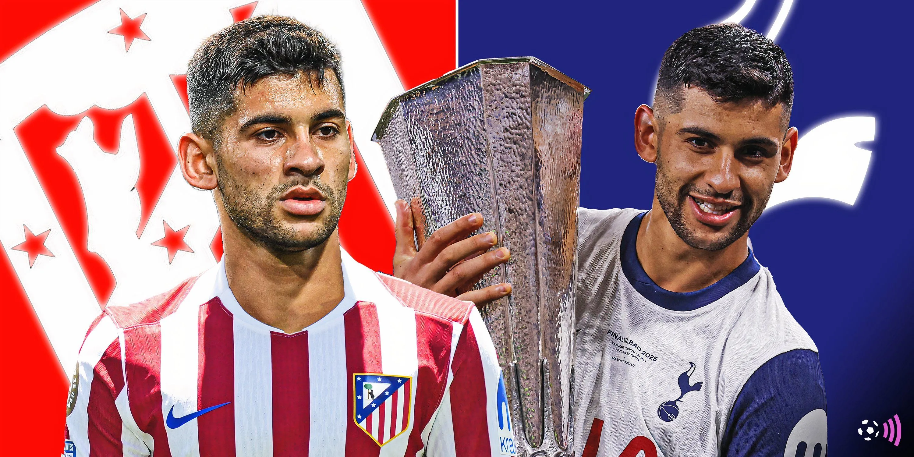 Trung vệ Cristian Romero của Tottenham được Atletico Madrid quan tâm.