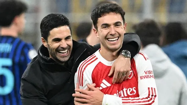 HLV Arteta hài lòng với tinh thần chiến đấu của các học trò